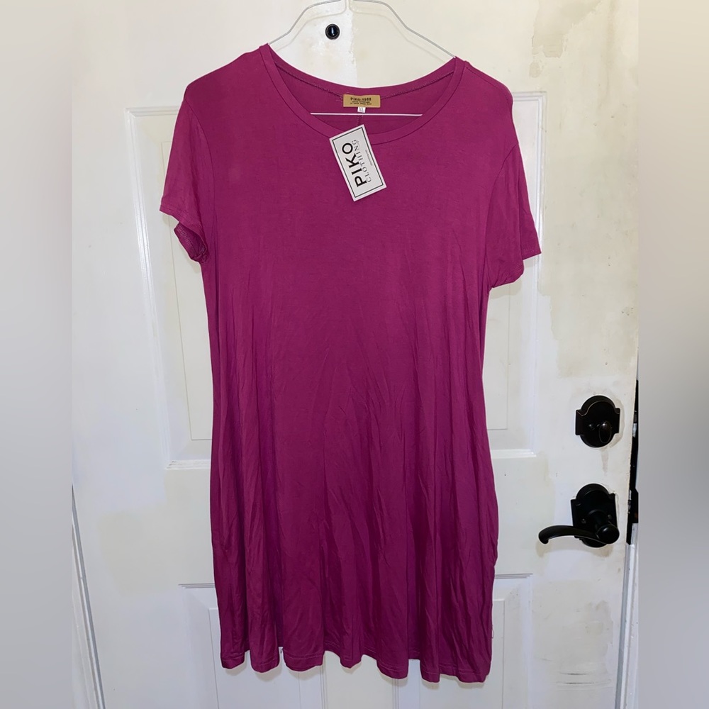 Piko Tshirt Dress